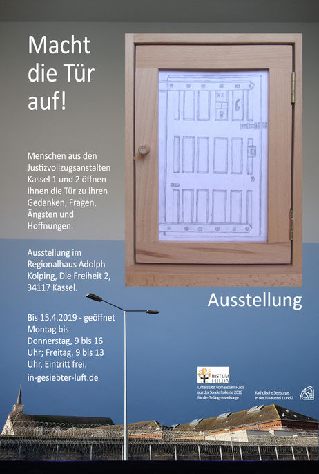 Ankündigung Ausstellung im Kolpinghaus Kassel, bis April 2015